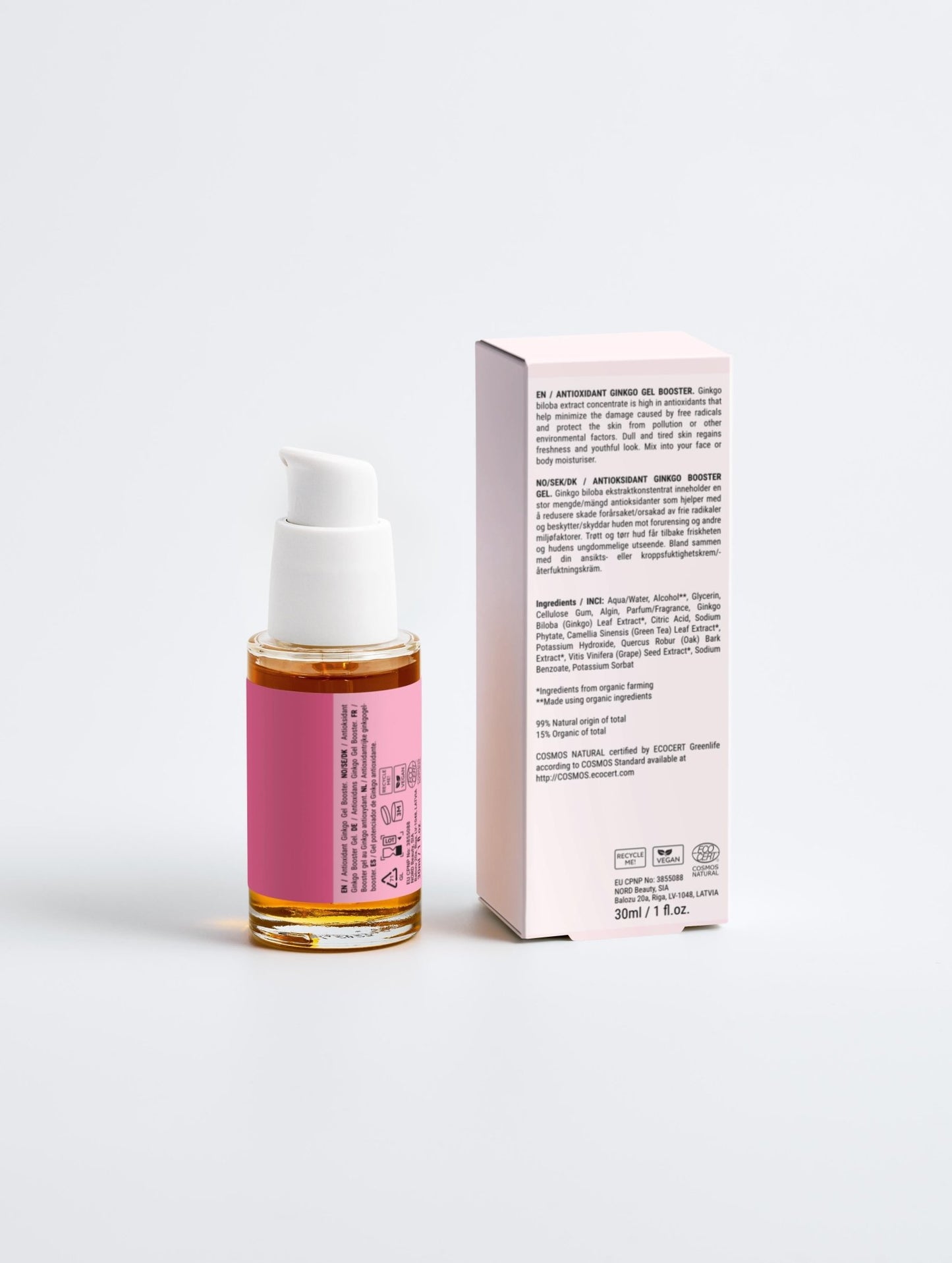 Ginkgo boost gel - pastry 🧁 - Zuccherinocosmetics