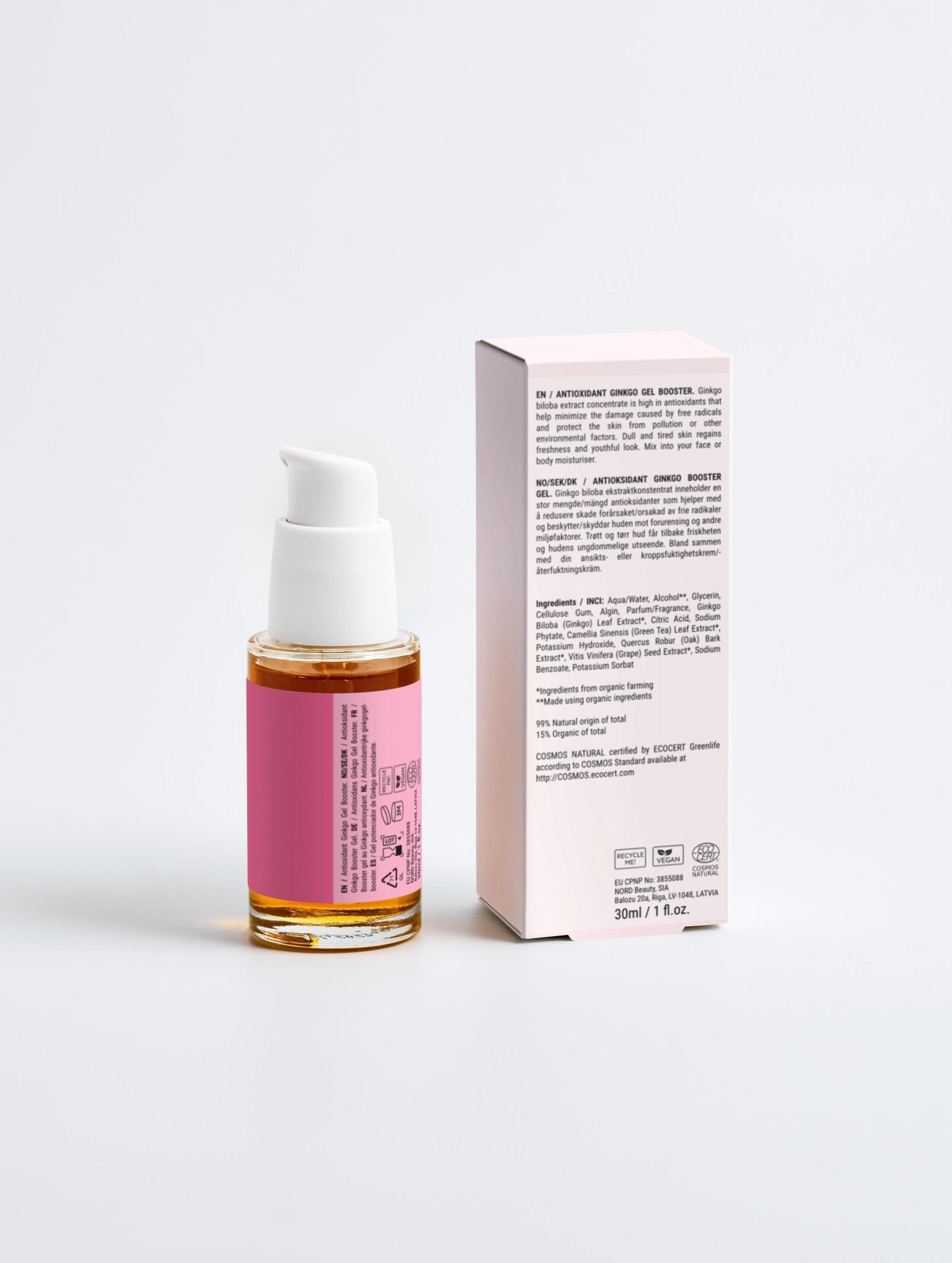 Ginkgo boost gel - pastry 🧁 - Zuccherinocosmetics